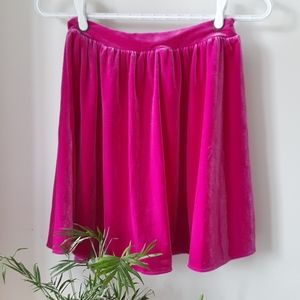 American Apparel Velvet Skirt